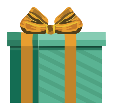 Parti ve Kutlama İçin Ayrı Hediye Kutusu Elemanı.