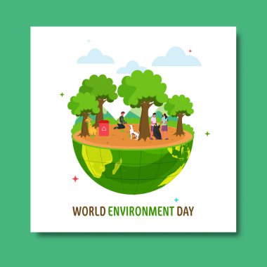 Dünya Çevre Günü Geri Dönüşüm ve Toplum Halkı Sağlıklı ve Sürdürülebilir Gelecek Resimleri Alanında Çöpleri Temizliyor.