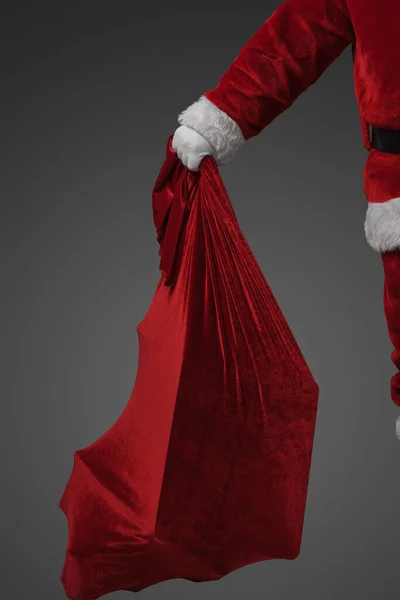 クリスマスプレゼントと新年の巨大な袋のショット — ストック写真