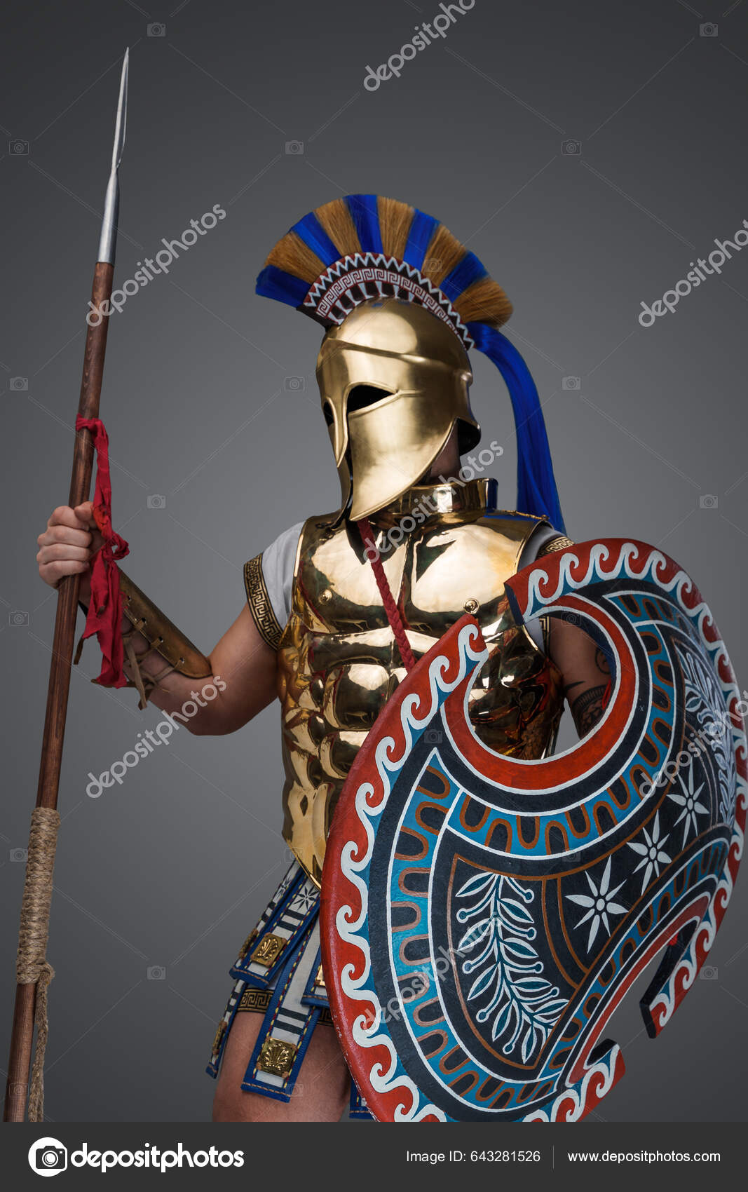 greek spartan armor