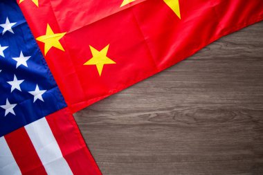 ABD ve Çin Bayrağı