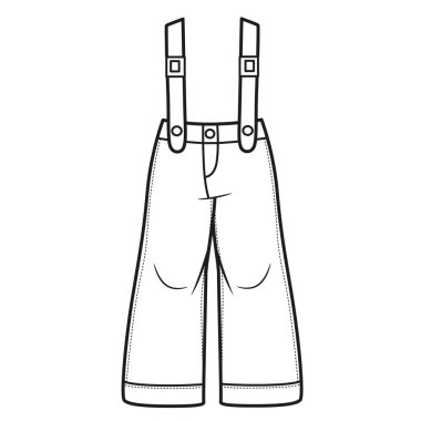 Beyaz arkaplandaki renkler için manşet üzerinde külotlar