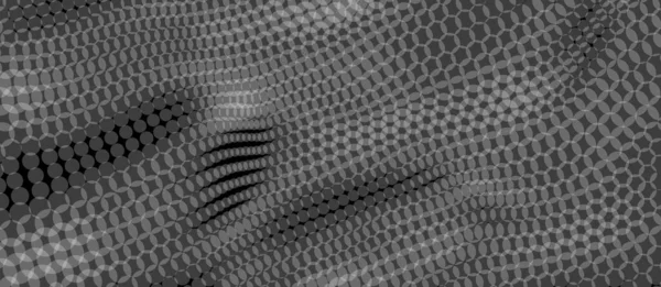 Les Cercles Transparents Noirs Abstraits Chevauchent Sur Fond Illustration Vectorielle — Image vectorielle
