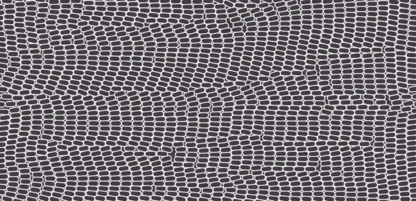 Texture Noire Blanche Tableau Irrégulier Matrice Ovales Aléatoires Illustration Vectorielle — Image vectorielle