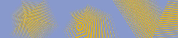 抽象幾何学的デザイン要素 六角形の縞模様 カバーデザインテンプレート プレゼンテーション バナー チラシ ポスター パンフレット用ベクトルイラスト — ストックベクタ