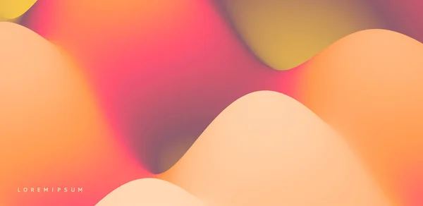 현대적 색차와 배경이 뚜렷하게 뒤섞여 유행성 디자인 사운드 웨이브 플라이어 로열티 프리 스톡 벡터