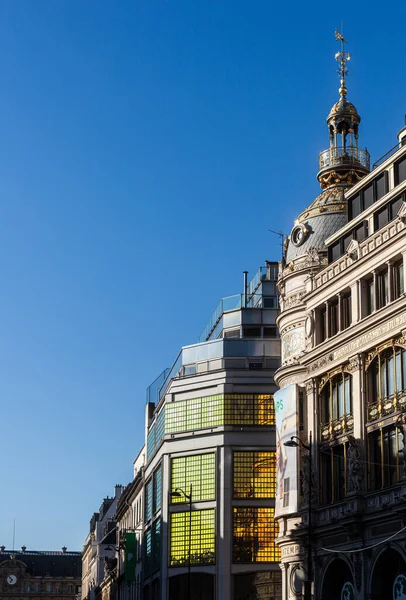 Paryż Francja Lipca 2022 Widok Printemps Haussmann Jeden Największych Sklepów — Zdjęcie stockowe