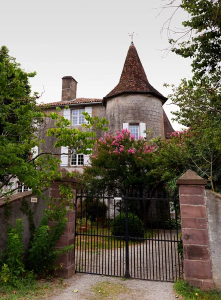 Historisches Haus Jakobsweg Frankreich — Stockfoto