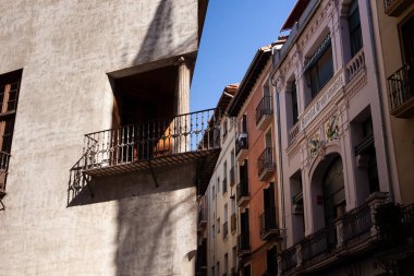 View of the famous building called Palacio Condestable de Pamplona