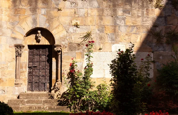 Binnenplaats Van Camara Comptos Navarra Pamplona Het Het Oudste Rekenhof — Stockfoto