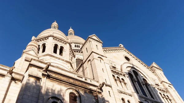 Pohled Baziliku Posvátného Srdce Paříži Francie — Stock fotografie