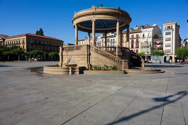 Pamplona Spanien Juli 2022 Udsigt Den Berømte Kiosk Pamplona - Stock-foto
