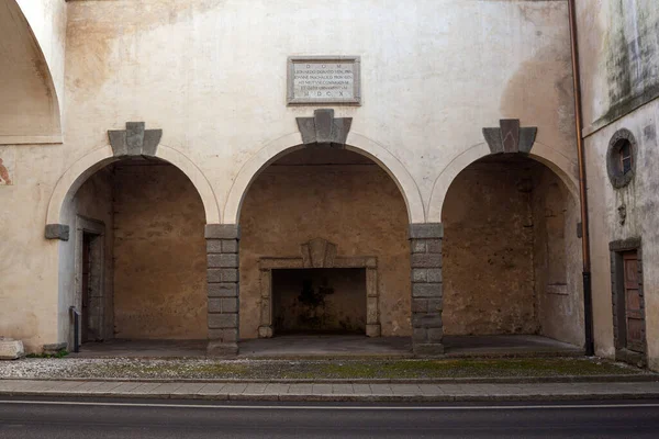 Veranda Brány Aquileia Italském Porta Aquileia Vstup Pevnosti Města Palmanova — Stock fotografie