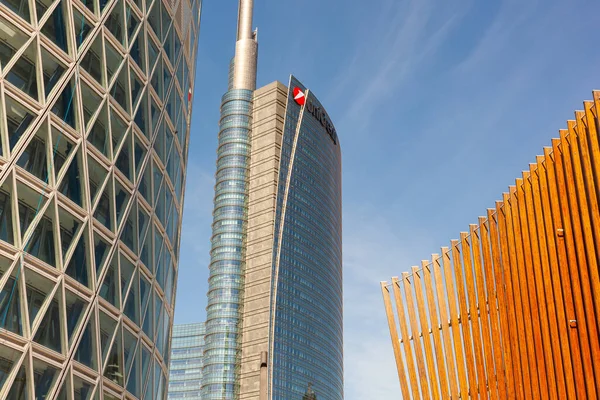 Mailand Italien April 2023 Blick Auf Das Unicredit Gebäude Porta — Stockfoto
