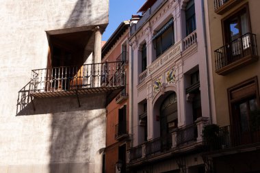 View of the famous building called Palacio Condestable de Pamplona