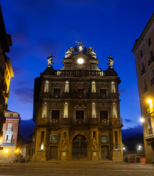 City Council or Town Hall building in Pamplona city, Navarre region of Spain