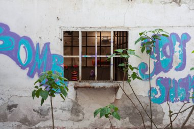 Milan, İtalya - 22 Nisan 2023: Milan Tasarım Haftası 'nda Alcova' nın Ex Mattatoio sergi odası