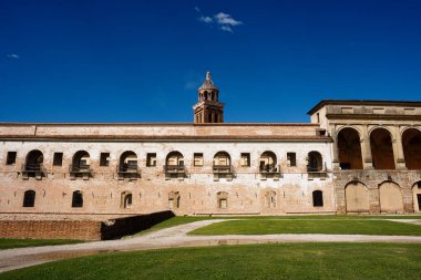 Ortaçağ kalesi, İtalya 'daki Gonzaga Saint George kalesi, Mantua