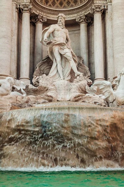 ローマ イタリア 2022年11月 有名なトレビの噴水の美しい建築 — ストック写真