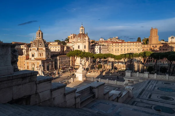 Roma Talya Kasım 2022 Fori Imperiali Parkının Güzel Harabeleri Mimarileri — Stok fotoğraf