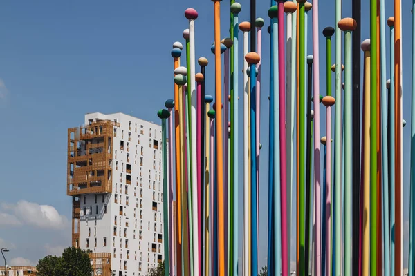 Milano Italien Juni 2023 Coloris Den Vackra Moderna Skulpturen Den — Stockfoto