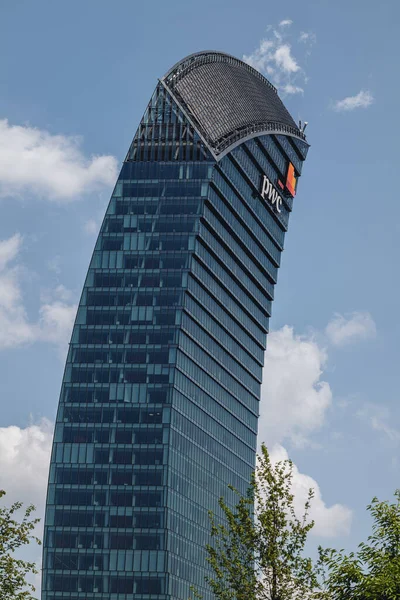 Milano Italien Juni 2023 Pwc Tornbyggnad Den Berömda Stadsdelen City — Stockfoto