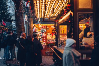 Lüksemburg Şehri, 01 Aralık 2023: Kentteki Noel pazarları