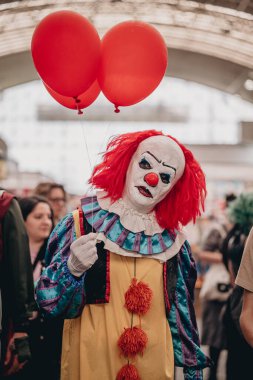 Novegro, Milano - Mayıs 2024: Çizgi roman festivali