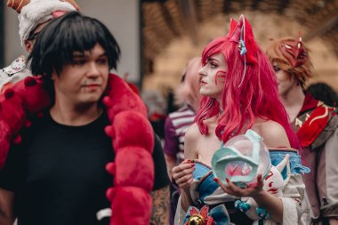 Novegro, Milano - Mayıs 2024: Çizgi roman festivali