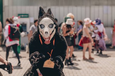 Novegro, Milano - Mayıs 2024: Çizgi roman festivali