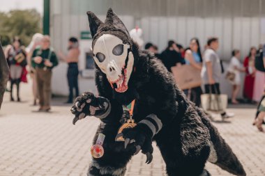 Novegro, Milano - Mayıs 2024: Çizgi roman festivali