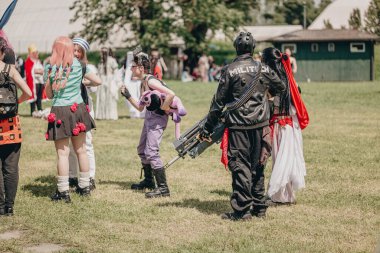 Novegro, Milano - Mayıs 2024: Çizgi roman festivali