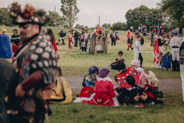 Novegro, Milano - Mayıs 2024: Çizgi roman festivali