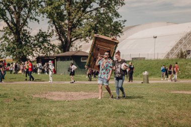 Novegro, Milano - Mayıs 2024: Çizgi roman festivali