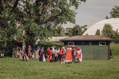 Novegro, Milano - Mayıs 2024: Çizgi roman festivali