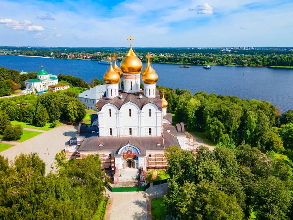대성당 파노라마의 러시아의 야로슬라 — 스톡 사진