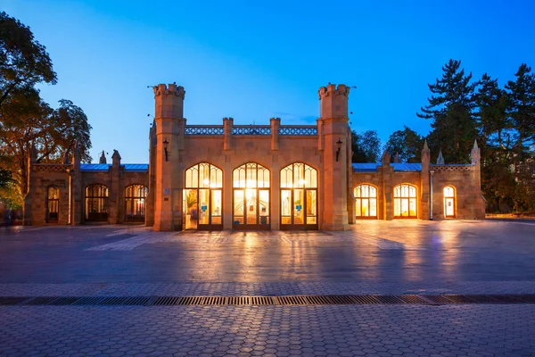 Narzan Galeria Narzannaya Edifício Histórico Kurortny Boulevard Cidade Termal Kislovodsk — Fotografia de Stock