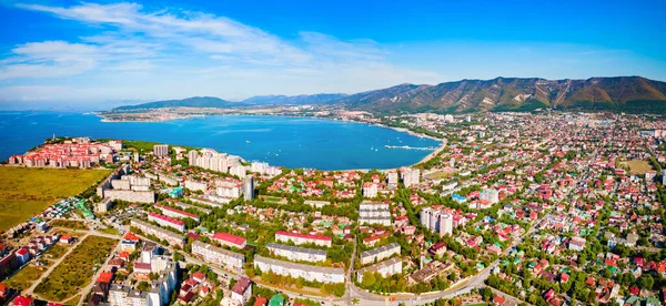 Gelendzhik Şehri Havadan Panoramik Manzaralı Gelendzhik Rusya Nın Krasnodar Krai — Stok fotoğraf