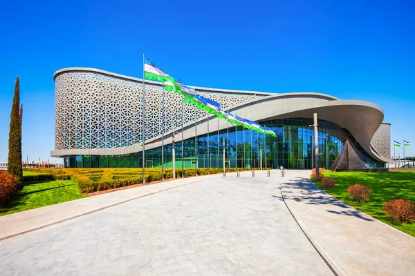 Taşkent Özbekistan Nisan 2021 Taşkent Uluslararası Kongre Merkezi Özbekistan — Stok fotoğraf