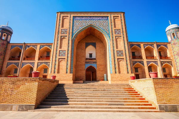 Kukeldash Madrasah Una Madrasa Medieval Centro Ciudad Taskent Uzbekistán — Foto de Stock