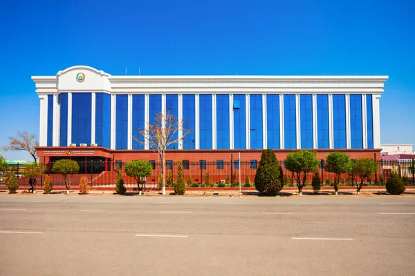 Urgench Uzbequistão Abril 2021 Edifício Ministério Dos Assuntos Internos Departamento — Fotografia de Stock
