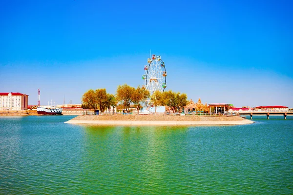 Özbekistan Başkenti Urgench Teki Amir Timur Parkı Ndaki Yoshlar Koli — Stok fotoğraf
