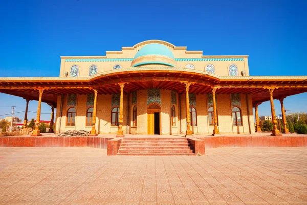 Belle Vieille Mosquée Dans Centre Ville Urgench Ouzbékistan — Photo