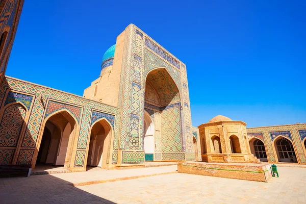 Kalyan Mosque Part Poi Kalon Islamic Religious Complex Bukhara Uzbekistan — Stock Photo, Image