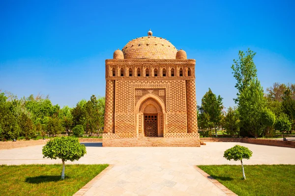 萨曼尼德陵墓建于10世纪 位于乌兹别克斯坦布哈拉市 — 图库照片
