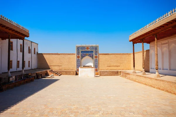 Palazzo Dell Emiro All Interno Dell Arca Bukhara Antica Fortezza — Foto Stock