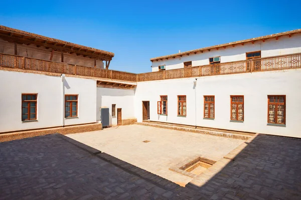 Museo Arte Presso Arca Bukhara Antica Fortezza Massiccia Situata Nella — Foto Stock