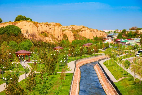 Siyob Siab River Mausoleum Daniel Samarkand City Uzbekistan — Stock Photo, Image