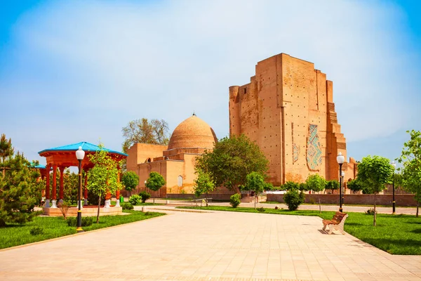 Özbekistan Antik Shahrisabz Kentindeki Dorus Saodat Veya Jahangir Anıtmezar — Stok fotoğraf