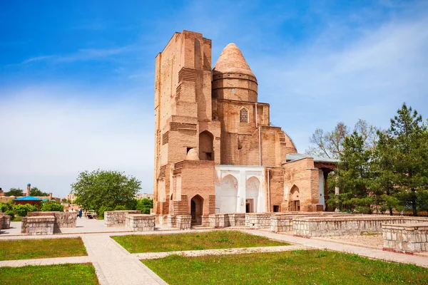 乌兹别克斯坦古城Shahrisabz的Dorus Saodat或Jahangir Mausoleum — 图库照片